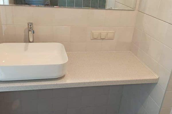 Столешница в ванную из искусственного камня TriStone TS-116 Latone Столешница в ванную из искусственного камня TriStone TS-116 Latone