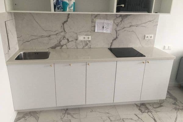 Столешница для кухни из искусственного камня Grandex S-209 Light Sand Столешница для кухни из искусственного камня Grandex S-209 Light Sand